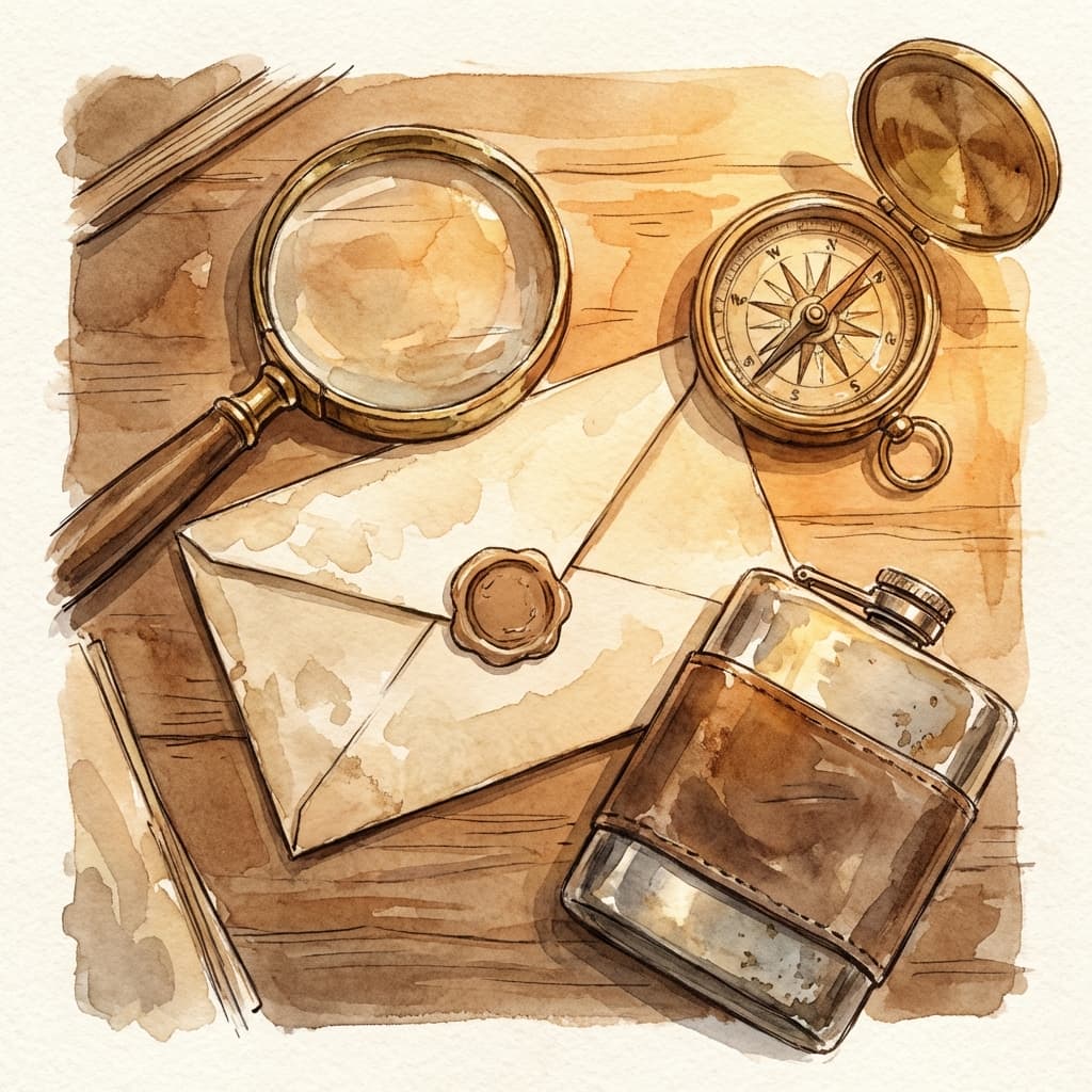 The detective's weekend kit